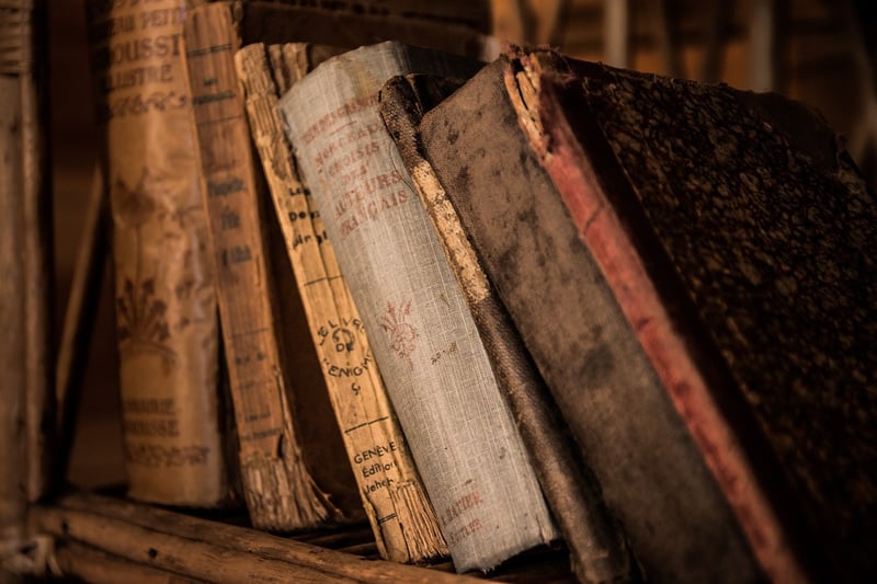 Vintage Book Page Wall Art